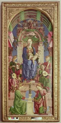 La Vergine e il Bambino in trono, metà del 1470